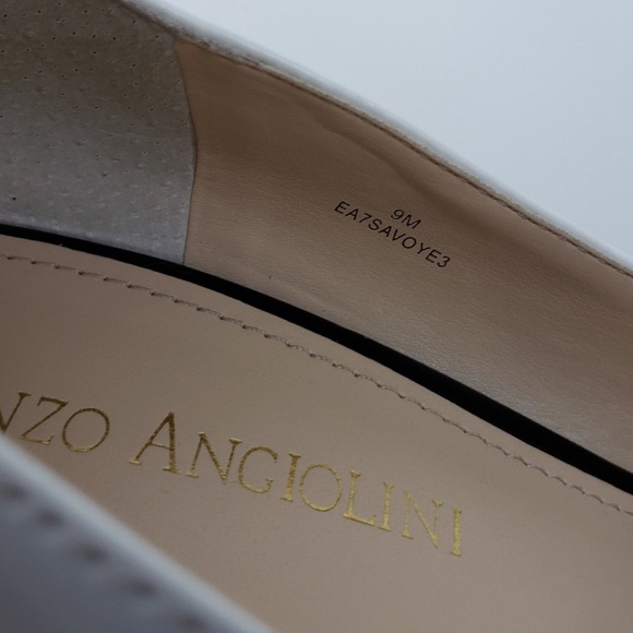 Enzo Angiolini Shoes size 9 White Black Stiletto - Picture 5 of 7